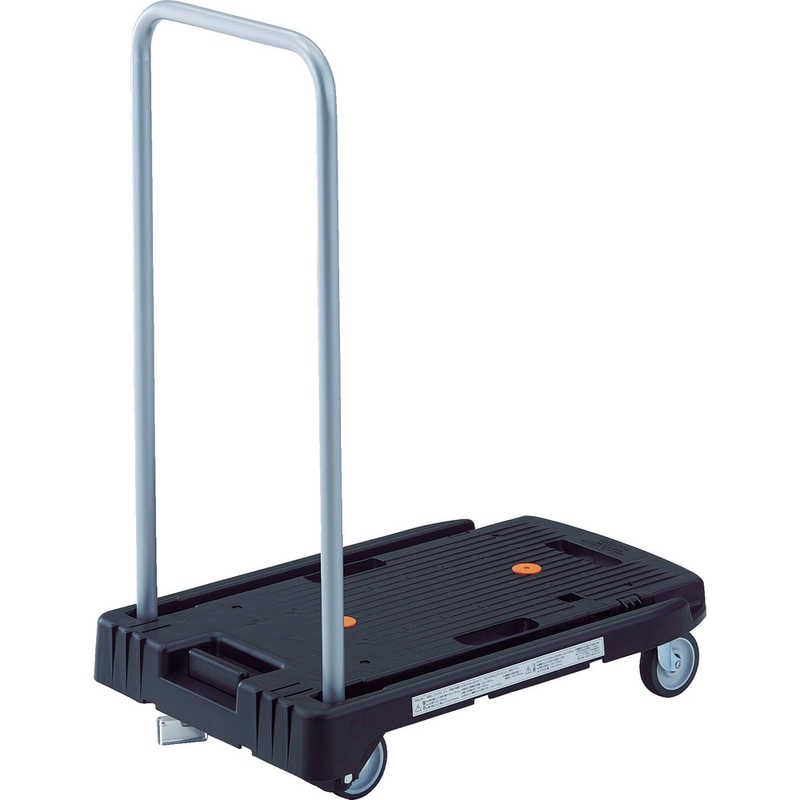 トラスコ中山　TRUSCO こまわり君 省音G車輪 600X390 ブラック 樹脂S付　MP-6039N2-BK-JS