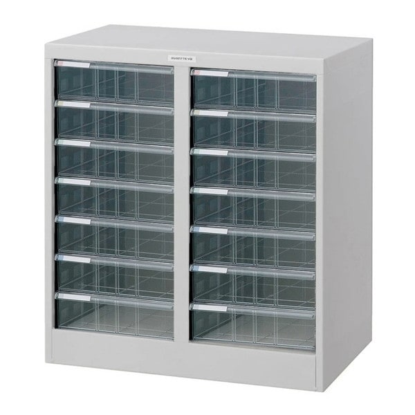 AF-M14 アバンテV2フロアケース A4深72 ニューグレー メーカー直送