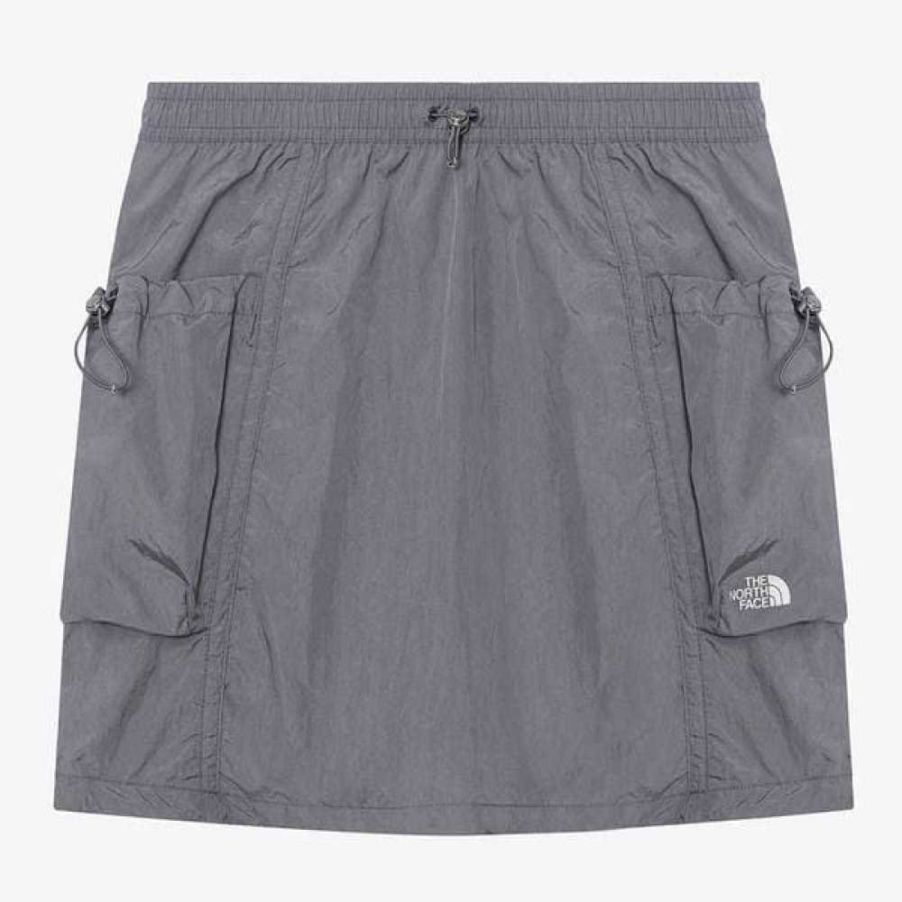 ノースフェイス 女性用シェルドンミニスカート_GRAY NK6NR35K