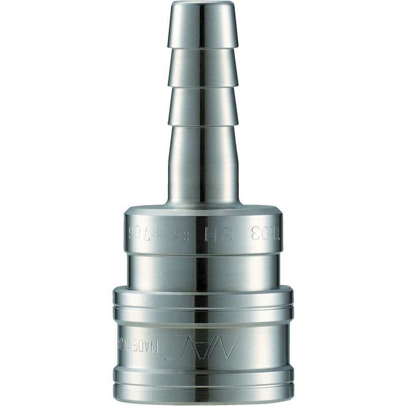 長堀工業　クイックカップリング TL型 ステンレス製 ホース取付用　CTL06SH3