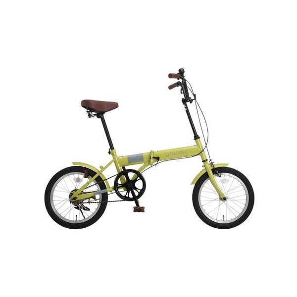 OTOMO Grandir GR-16 グリーン 67028 折り畳み自転車(16インチ) メーカー直送