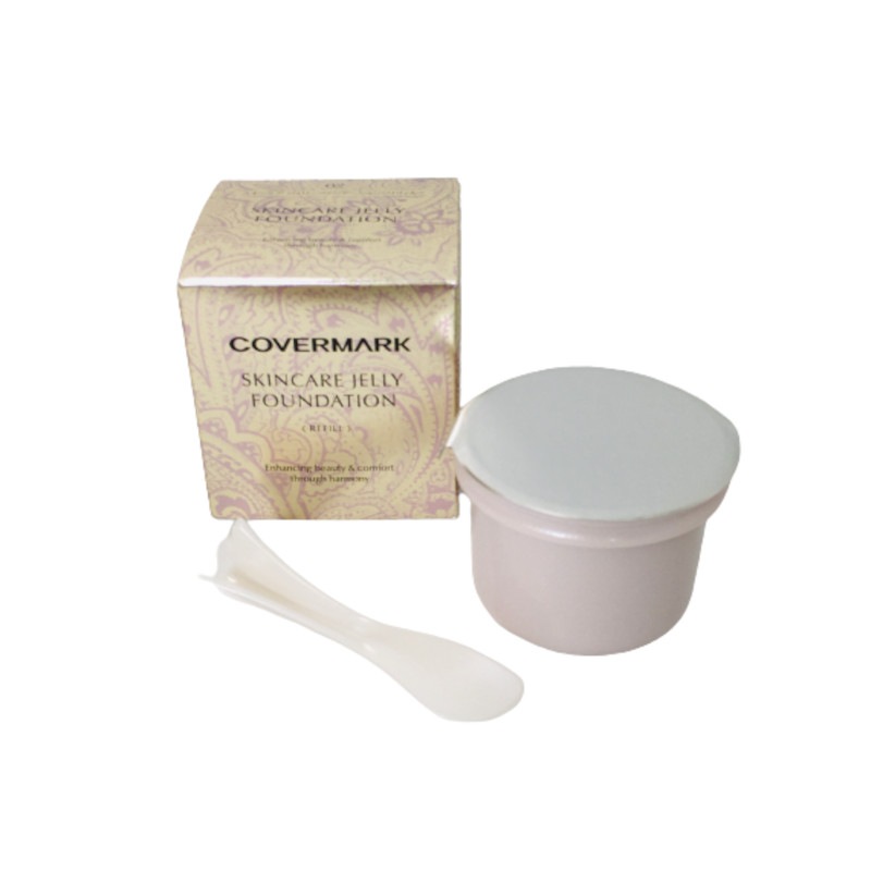 スキンケアジェリー ファンデーション 02 30g SPF16 PA+ レフィル / カバマ ファンデ リフィル 詰替え /