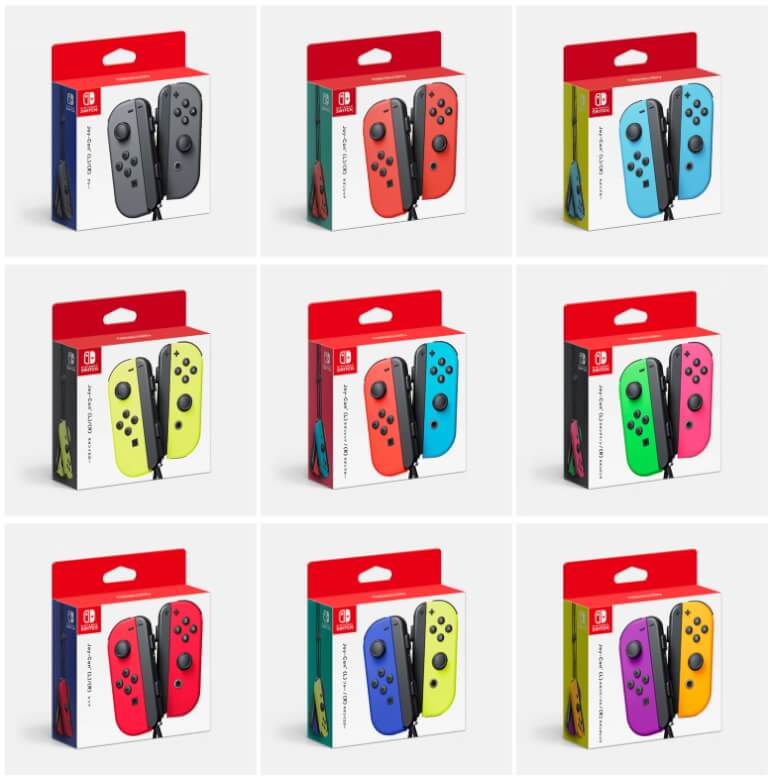 Nintendo Switch Joy-Con (L)/(R) 各色
