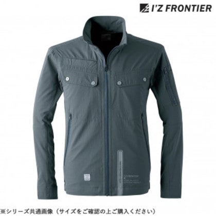 アイズフロンティア ストレッチ3Dワークジャケット 14 スチールグレー L 3120