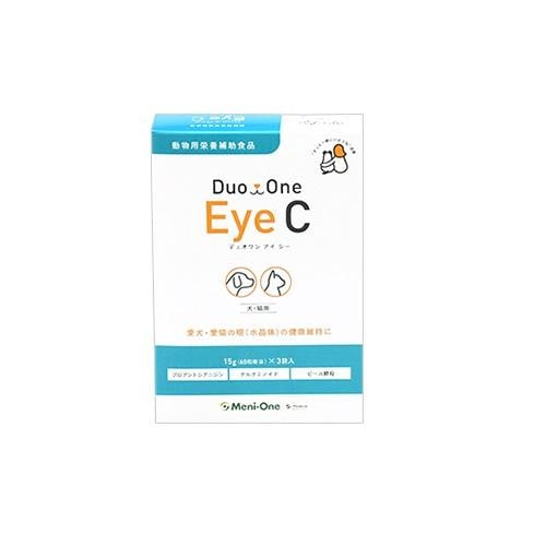 メニワン Duo One Eye C(デュオワンアイシー) 犬猫用 180粒(60粒×3袋) デユオワンアイシイヌネコヨウ