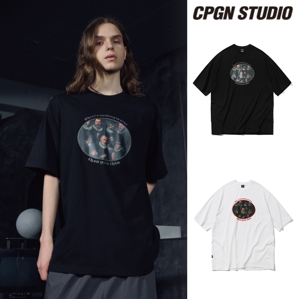 【CPGN STUDIO】23SS★ Huis Worth Short Sleeve Tee Jaxon Short Sleeve Tee - Black | Fashion Nova