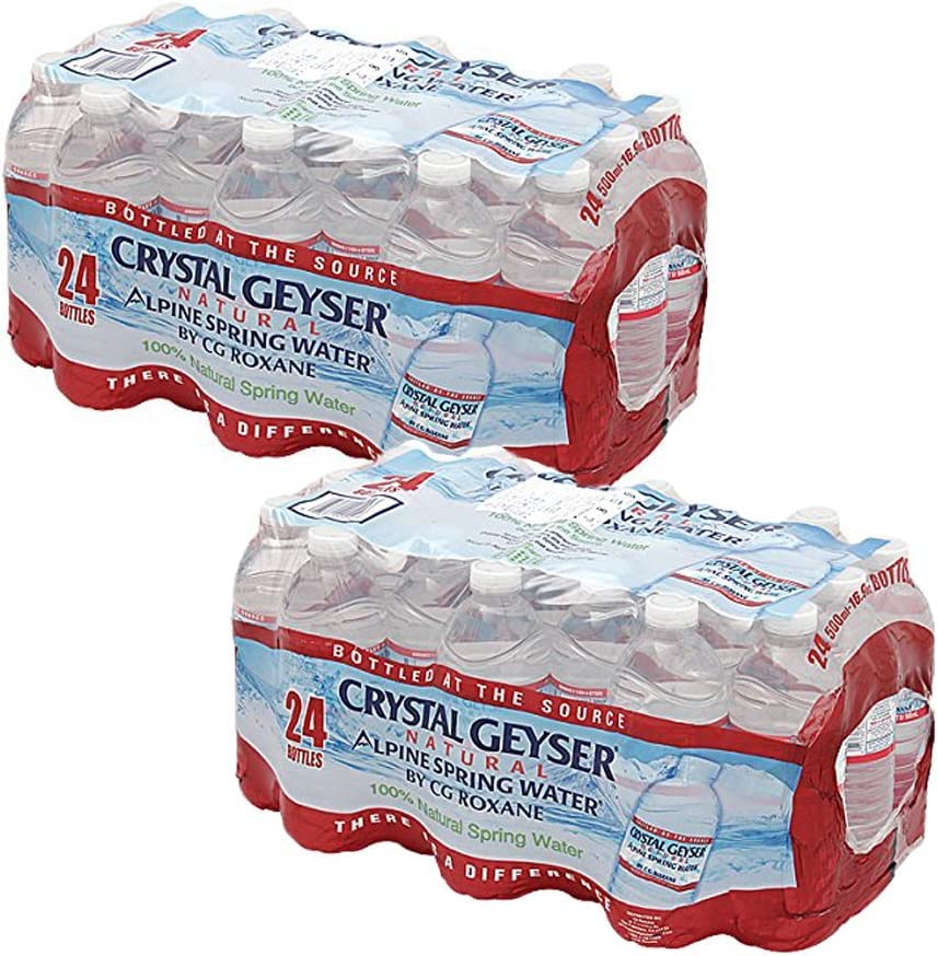 クリスタルガイザー 500ml 2ケース(48本) [並行輸入品]