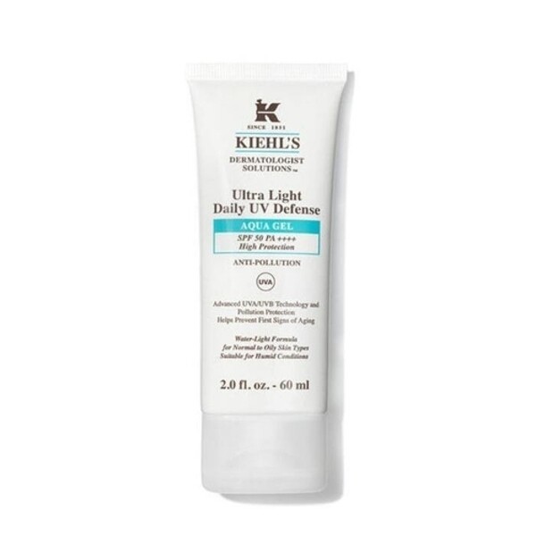 キールズ ウルトラライト デイリーUV ディフェンス アクアジェル 60ml（SPF50）x4個