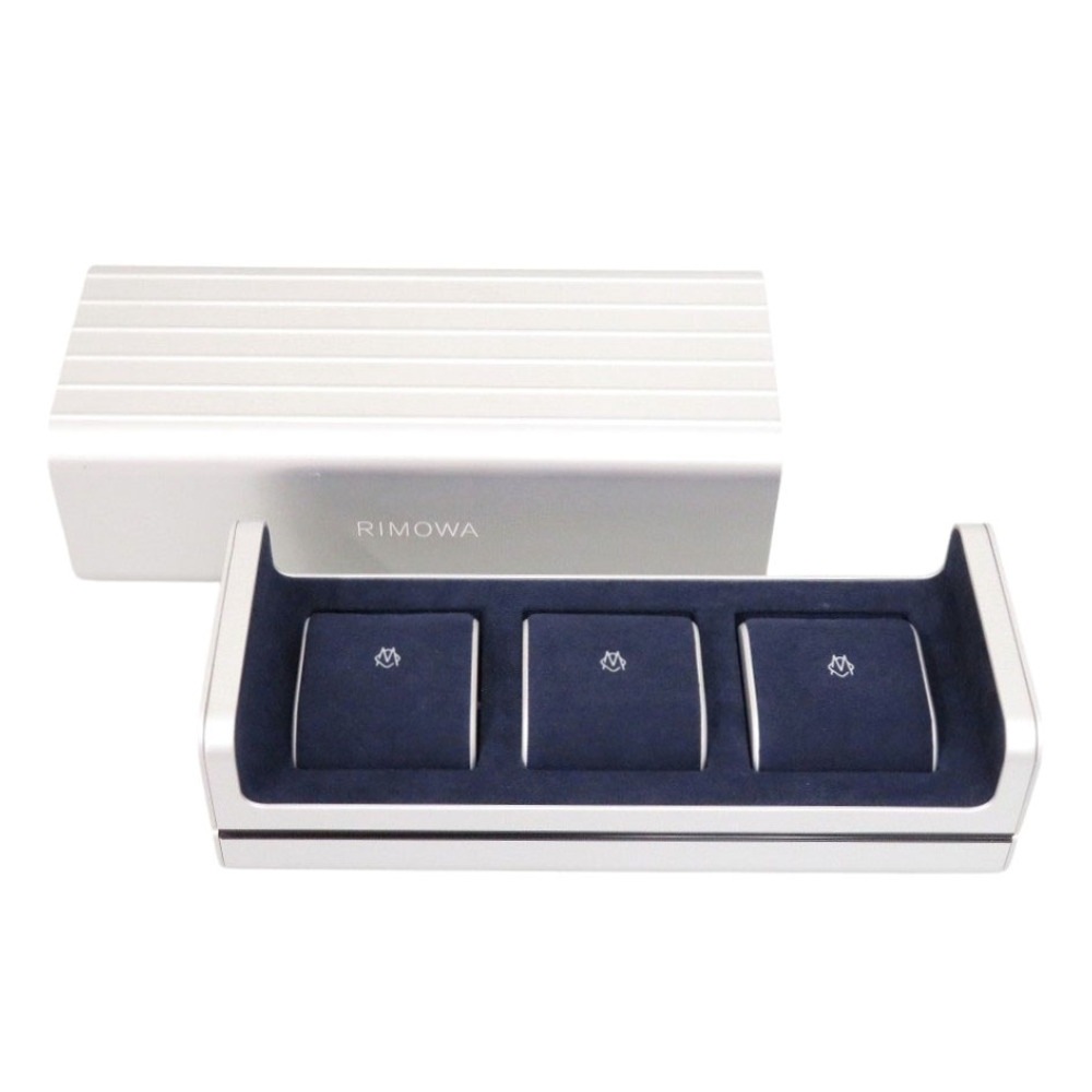 美品 ウォッチケース 90600000 その他小物 アルミ シルバー 1110【中古】 メンズ