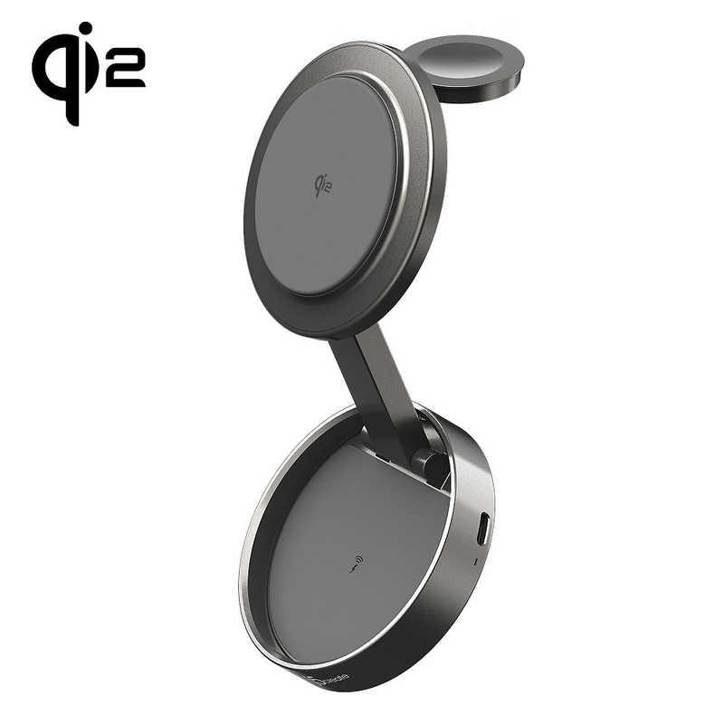 J5　Qi2 3in1 スタンド式 ワイヤレス充電器 ［15W］　JUPW3515