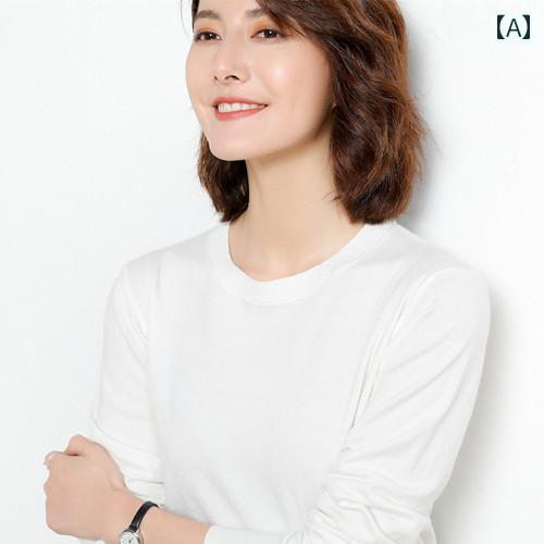 ファッション 服 オシャレ カワイイ シンプル 大カワイイ サイズ 婦服 秋 セーター ラウンドネック プルオーバー 韓国 スタイル ローネック ウール 22,250円