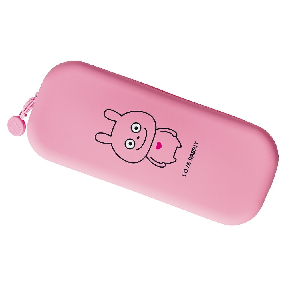 （まとめ買い）スタジオUG ファスナーポーチ ラブラビット UG-7716-103 [x3]