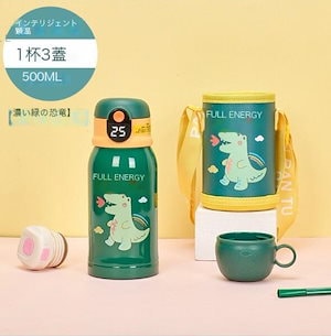 【超お得1つ買うと10個もらえる】急速出荷キッズ用水筒 550ml 3WAY ステンレスボトル コップ付き直飲みストロー 超軽量 大容量タイプ ロック付き 可愛い 保温水筒 子供 おしゃれ キッズ 女