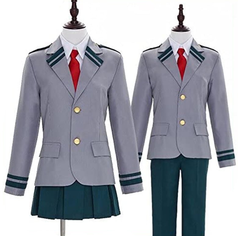 僕のヒーローアカデミア コスプレ衣装 麗日お茶子 八百万百 蛙吹梅雨 緑谷出久 爆豪勝己風 制服