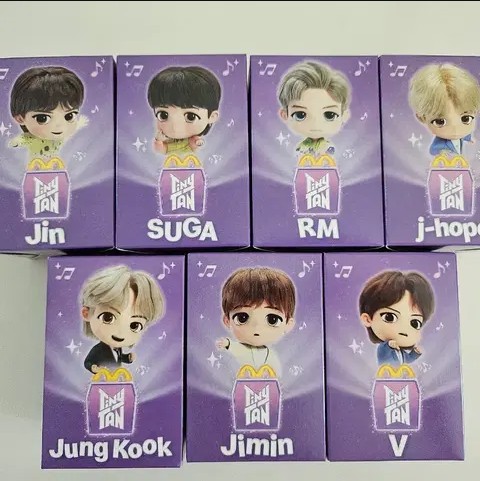 【日本未入荷】BTS ハッピーミール　TiNY TAN 第一弾コンプリート 日本未入荷】BTS ハッピーミール TiNY TAN 第一弾コンプリート