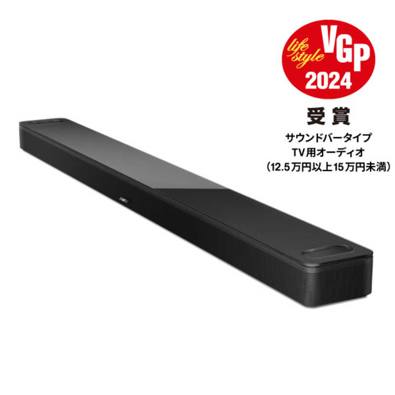 BOSE　スマートサウンドバー Bose Smart Ultra Soundbar ［Wi-Fi対応 /1.1ch /Bluetooth対応］ ブラック　SmartUltraSBBLK