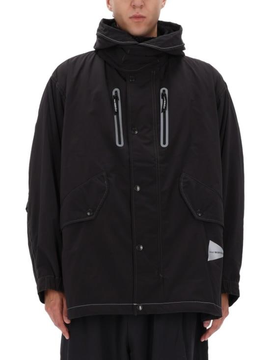 AND WANDER Men Jacket 5745281051 010 Black