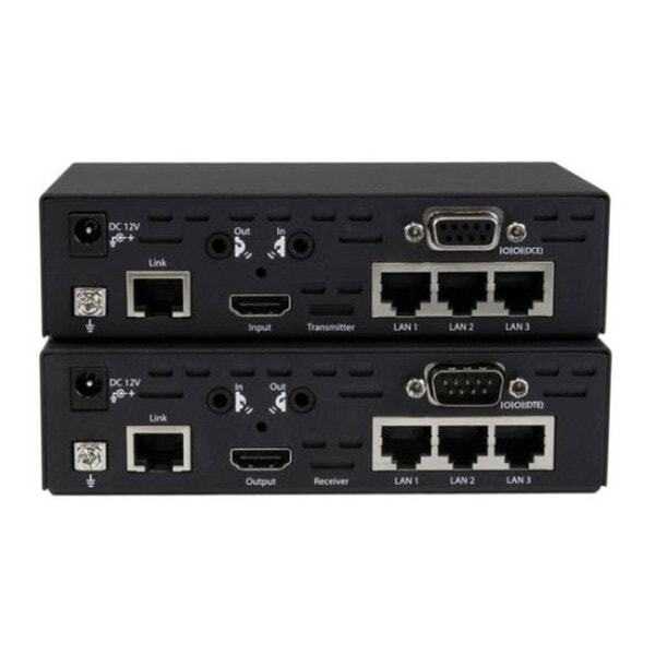 StarTech ST121HDBT5 Cat5ケーブル対応HDMIエクステンダー延長器 (最大100m HDBaseT規格対応 / Ultra HD 4K 対応) メーカー直送
