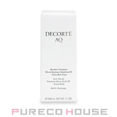 コーセー コスメデコルテ AQ アブソリュート エマルジョン マイクロラディアンス III (乳液) 200ml レフィル