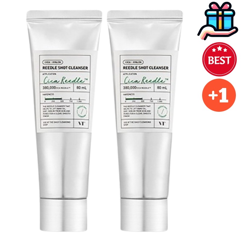 【洗顔フォーム韓国人気】 リードルショット クレンザー 80ml+80ml 2本セット 大容量 毛穴洗顔 毛穴ケア 化粧落とし クレンジング メイク落とし 洗顔料 洗顔フォーム 正規品 韓国コスメ
