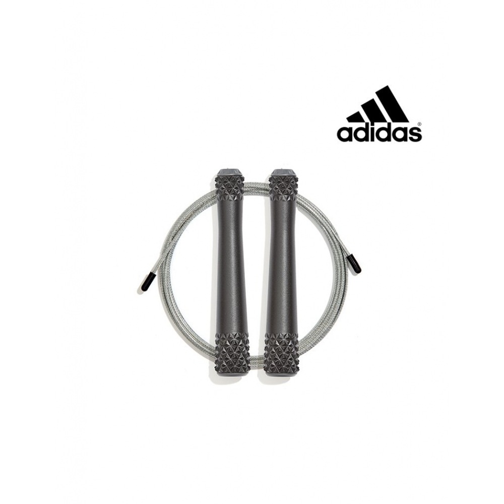 アディダスフィットネスアディダス耐久性ワイヤージャンプロープ ADRP-13311