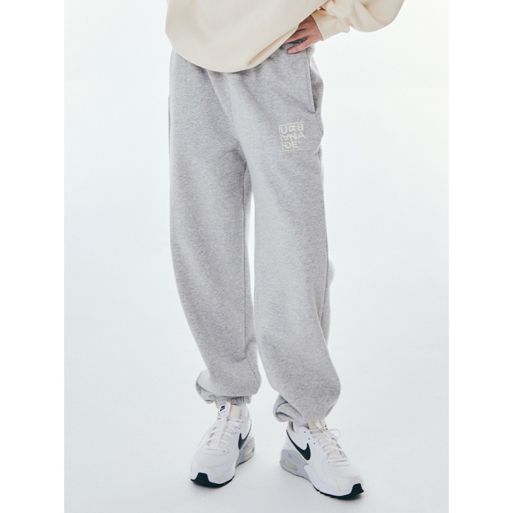 URBANAGE ロゴポイントジョガーパンツ (4 Color)