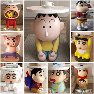 クレヨンしんちゃん しんちゃん(ゾウ) サイドテーブル 45cm Qoo10] 【最安値挑戦!】 クレヨンしんちゃん テ