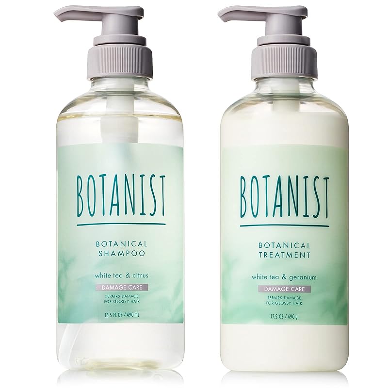 [2023夏限定] BOTANIST ボタニスト リフレッシュ シャンプー トリートメント セット ボトル 【ダメージケア】 ボタニカル ヘアケア コンディショナー