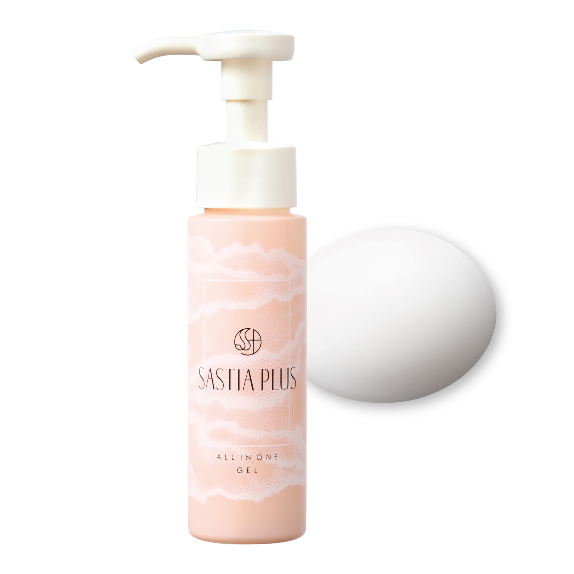 SASTIA PLUS (サスティアプラス) オールインワンジェル 60ml (化粧水/乳液/美容液/パック/クリーム/保湿/スキンケア/無添加)