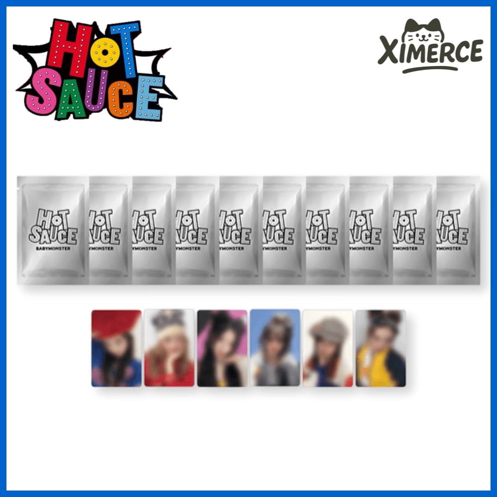 【公式】 BABYMONSTER ::HOTSAUCE MD:: TRADING PHOTOCARD BULK PACK トレカ フォトカード バルクパック ::特典の進呈可能:: 9,694円