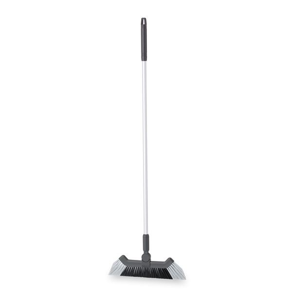 （まとめ） ほうき/BMコーナーブルーム30 1本柄 全長：約101.5cm グレー 30cm 掃除用品 業務用 施設 店舗3セット