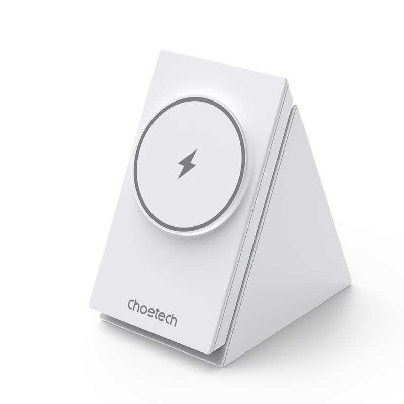 CHOETECH　3-in-1 磁気ワイヤレス急速充電器 ホワイト　T600-F