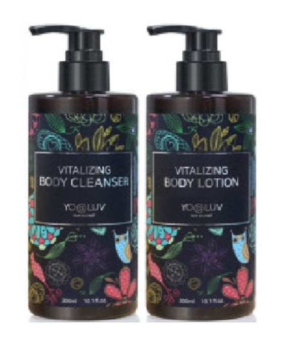 YOALUV[Vitalizing Body Care Set]ボディケアセット クレンザーCleanser[300 ml] + ローションLotion[300 ml] 企画商品