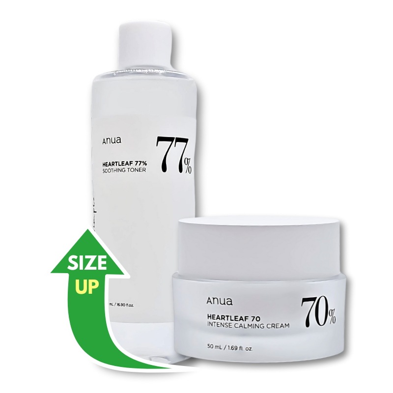 大容量ドクダミ77%スージングトナー 500ml+ドクダミ 70 インテンス カーミング クリーム 50ml