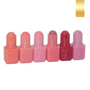 [新作]ポケット コットン ブラリング スティック 6色/マルチスティック/ブラッシャー/リップアンドチーク/チーク/リップ/アイシャドウ