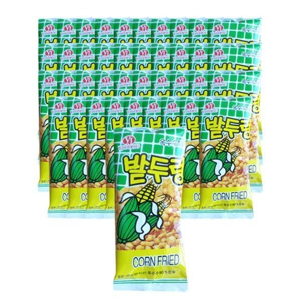 畑たんぽ 45g x 40個 / とうもろこしスナック たんぽぽ 会社おやつ 文房具屋さん 売店 とうもろこしのお菓子 とうもろこしの天ぷら 思い出のお菓子