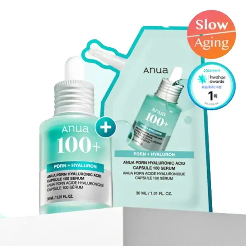 [25SS/新作](+リフィル30ml贈呈)PDRN ヒアルロン酸 カプセル 100 セラム 30ml+30ml 限定企画セット 4,780円