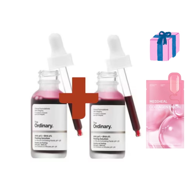 1+1/公式正規品[韓国で話題アイテム]ピーリング ソリューション アハ AHA 30% + BHA 2% 30ml 角質 老廃物 毛穴ケア 毛穴の黒ずみ 肌荒れ ニキビ改善/サリチル酸/美容液