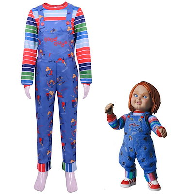 オシュコシュオーバーオール⭐︎チャッキーコスチューム子供90cmコスプレハロウィン オシュコシュオーバーオール⭐︎チャッキーコスチューム子供90cm