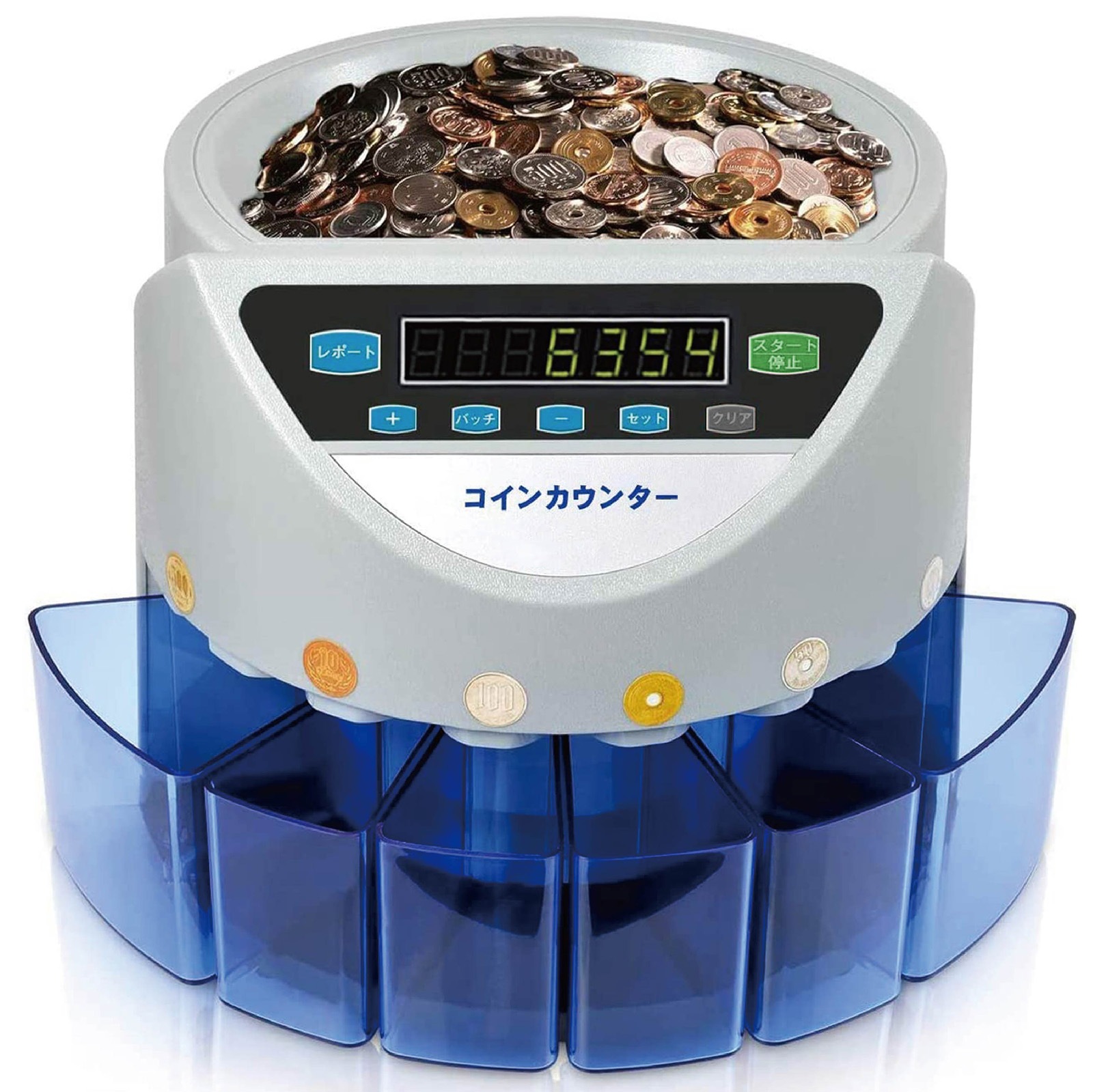 コインカウンター 自動 PSE認証 硬貨計数機 高速 自動 硬貨カウンター 自動計算コインカウンター コインカウンター 卓上タイプコインカウンター日本語説明書