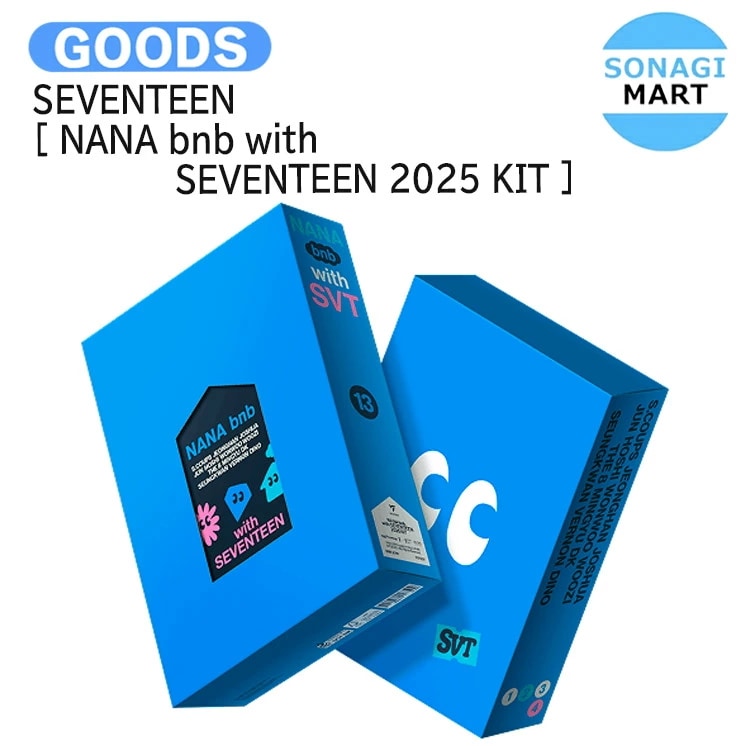 国内発送 SEVENTEEN [ NANA bnb with SEVENTEEN 2025 KIT ] / 公式グッズ / 予約商品