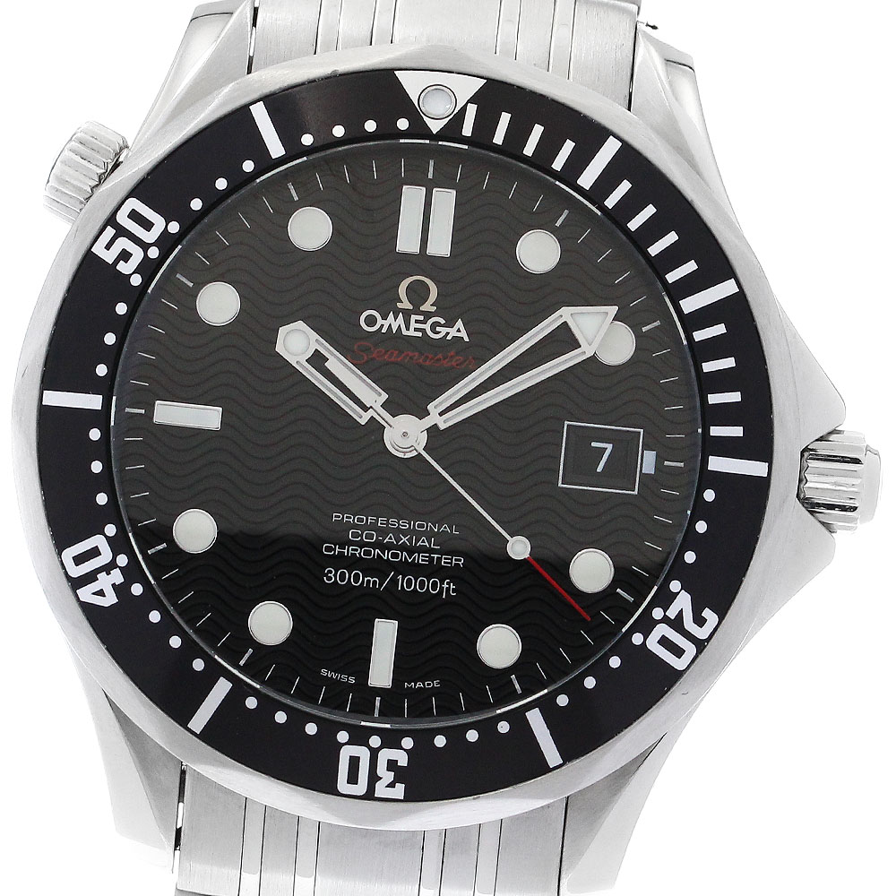 オメガ OMEGA 212.30.41.20.01.002 シーマスター300 コーアクシャル デイト 自動巻き メンズ 良品 _888037【中古】