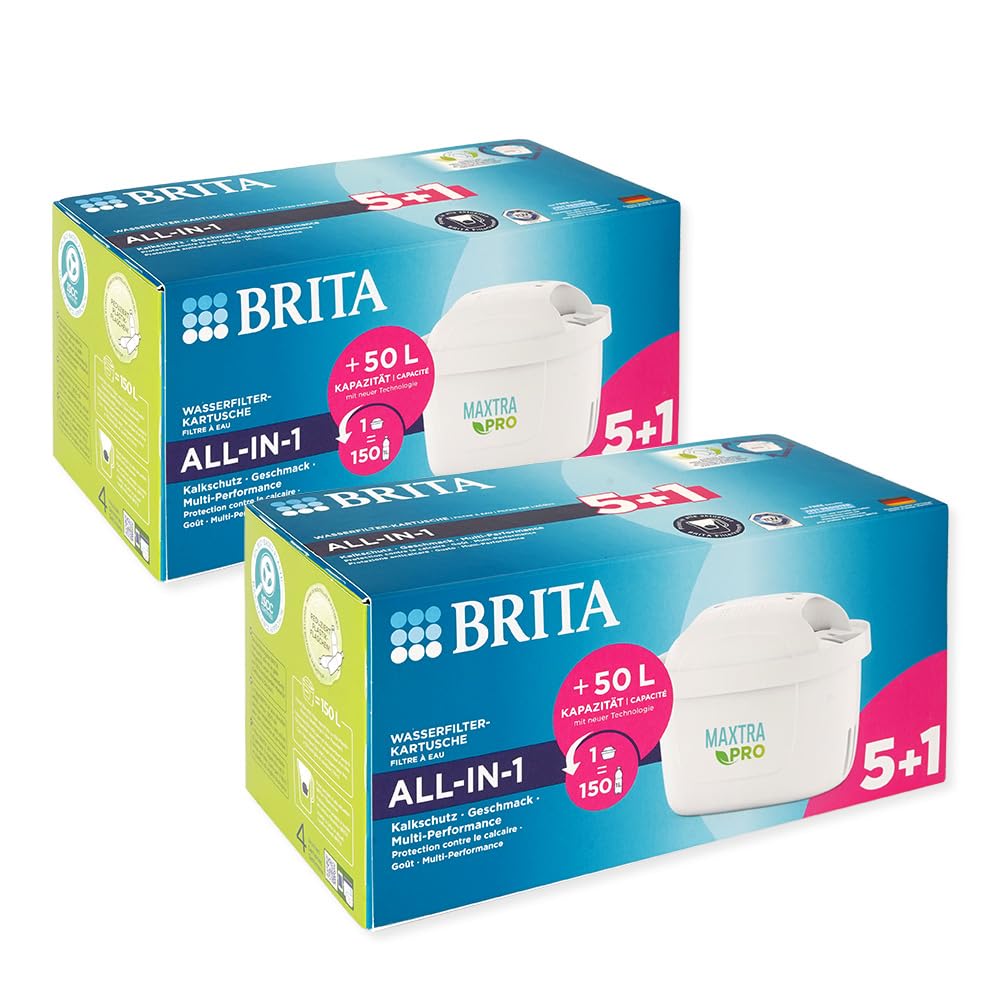 ブリタ カートリッジ マクストラ プロ BRITA MAXTRA PRO 6個入り 交換用 海外正規品 簡易包装 フィルター カートリッジ ポット [並行輸入品]