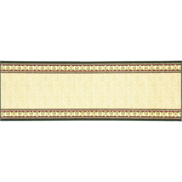 270022134 タフトプリント廊下敷き 裏貼り アイラス ベージュ 67440cm メーカー直送