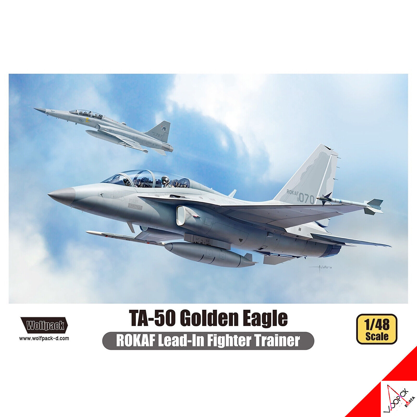 ウルフパック/1/48 スケール/TA-50 Golden Eagle ROKAF WP14816