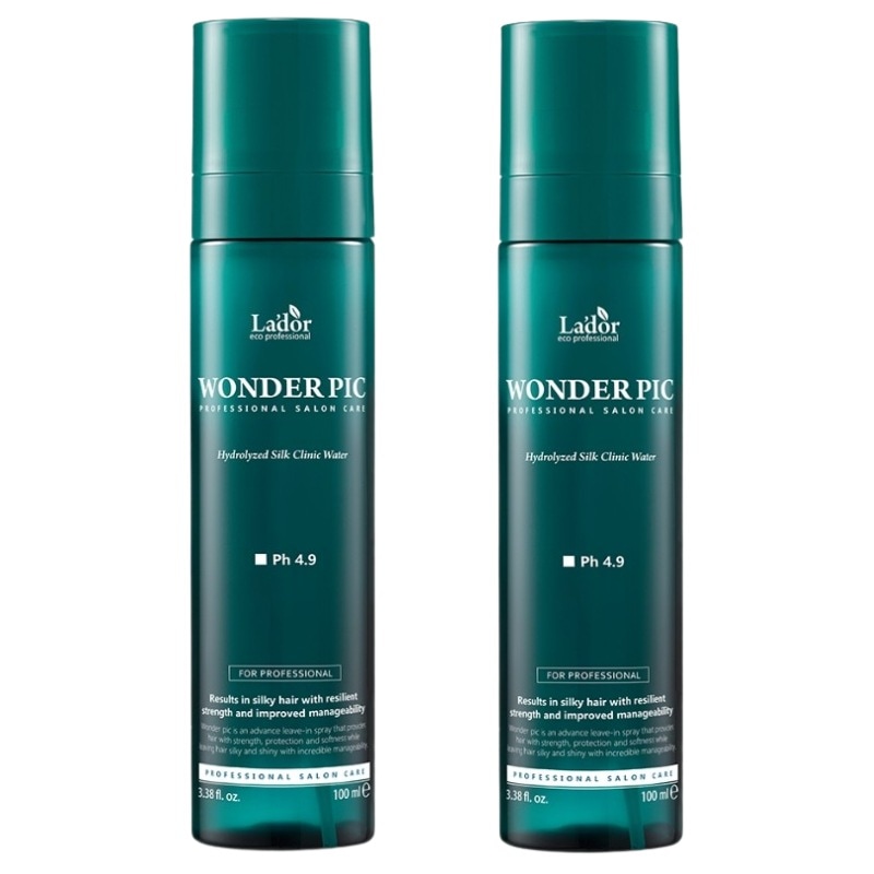 ワンダーピック たんぱく質 シルク ヘア エッセンス ミスト 100ml 2個
