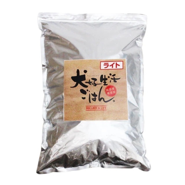 ドッグフード 無添加 国産 犬好生活ごはん プレミアムライト小粒（シニアにも対応） 2.5kg