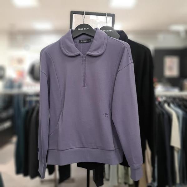 HC09 女性カラーカンガルーポケットTシャツ CTK679 (S41016221)
