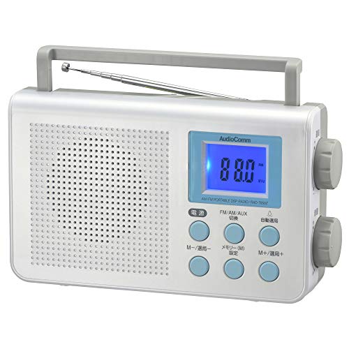 サイズ：DSPラジオ AudioComm ポータブルDSPラジオ AM/FM RAD-T650Z 0