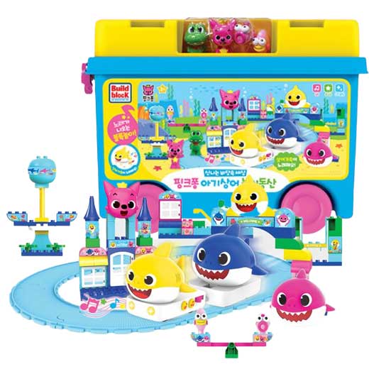 Baby Shark Amusement Park Block Set